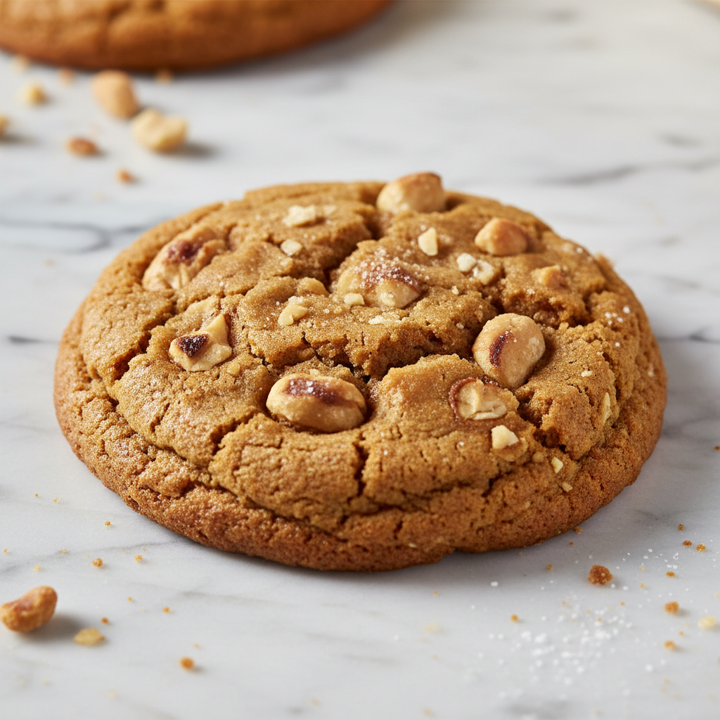 Peanutty cookie - rich golden peanut butter cookie